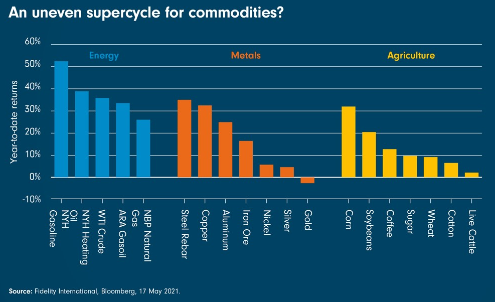 Nerovnomrn cyklus cen komodit